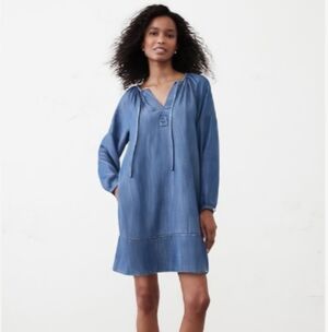 Banana Republic Chambray Dress